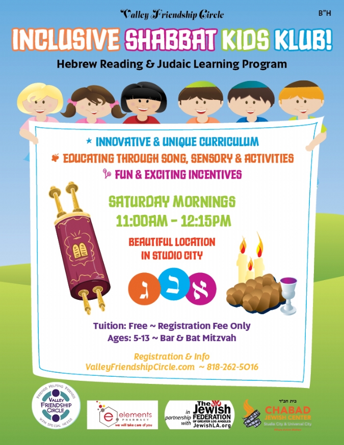 shabbat kids klub valley friendship circle kids programs and activities flyers